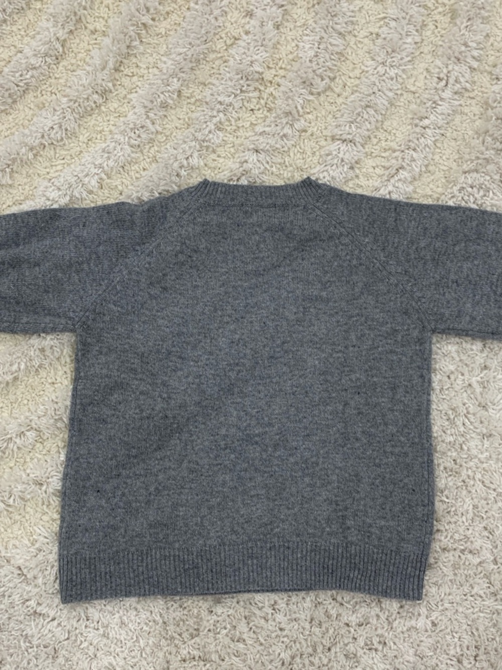 Anine Bing Paris Knitted Grey Sweater Woman’s Size Large - Picture 2 of 2